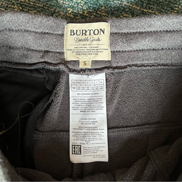 ✨3/15$ Burton sweatpants, grey - Picture 5 of 7